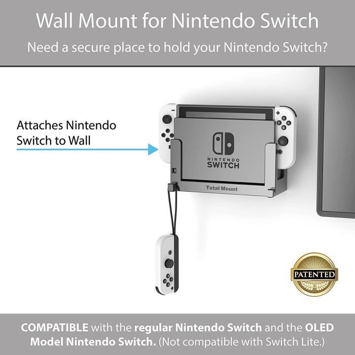 TotalMount Support mural pour Nintendo Switch - Cdiscount TV Son Photo