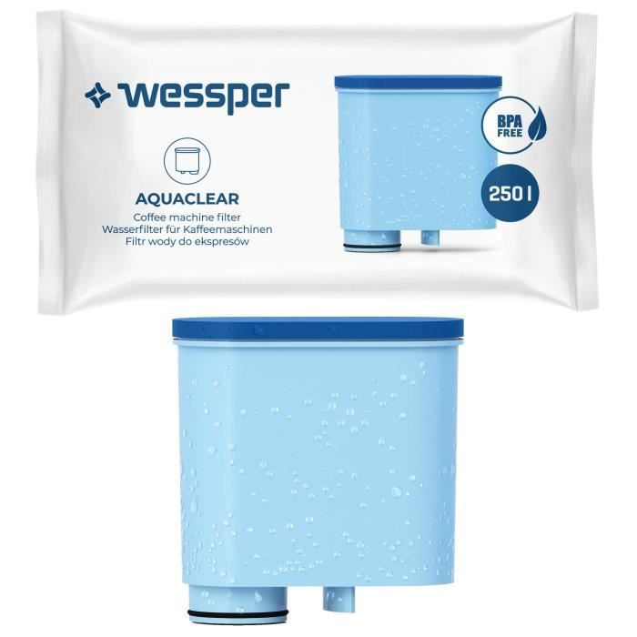 Wessper Kit accessoires,Détartrant + 2 filtres CA6903 + pastilles de  nettoyage + graisse+ nettoyeur pour machines café Philips Saeco - Cdiscount  Electroménager