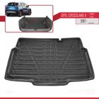 Tapis De Sol Sur Mesure Opel Crossland-X (2017+) - Noir Antidérapant, Talonnette Renforcée
