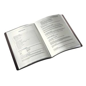 Herlitz 11206810 Cheise Porte-docuents Forat A3 Translucide Lot De 6