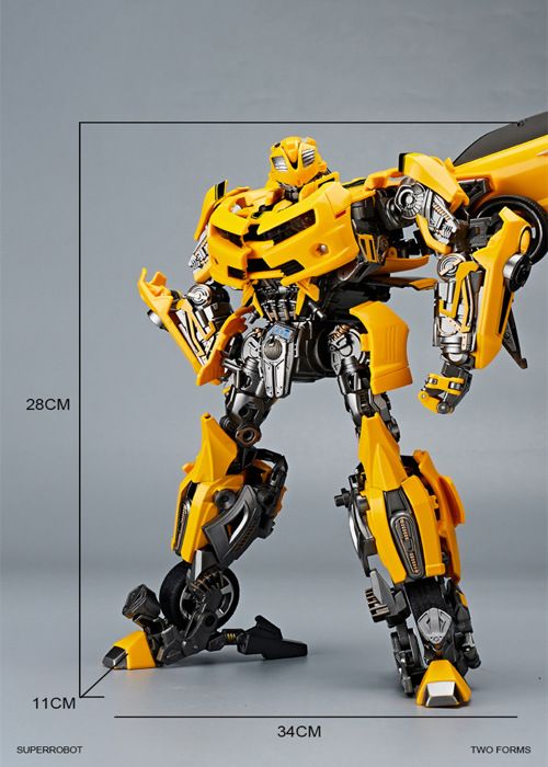 Figurine Transformers Bumblebee Robot jouet Transformable 30cm