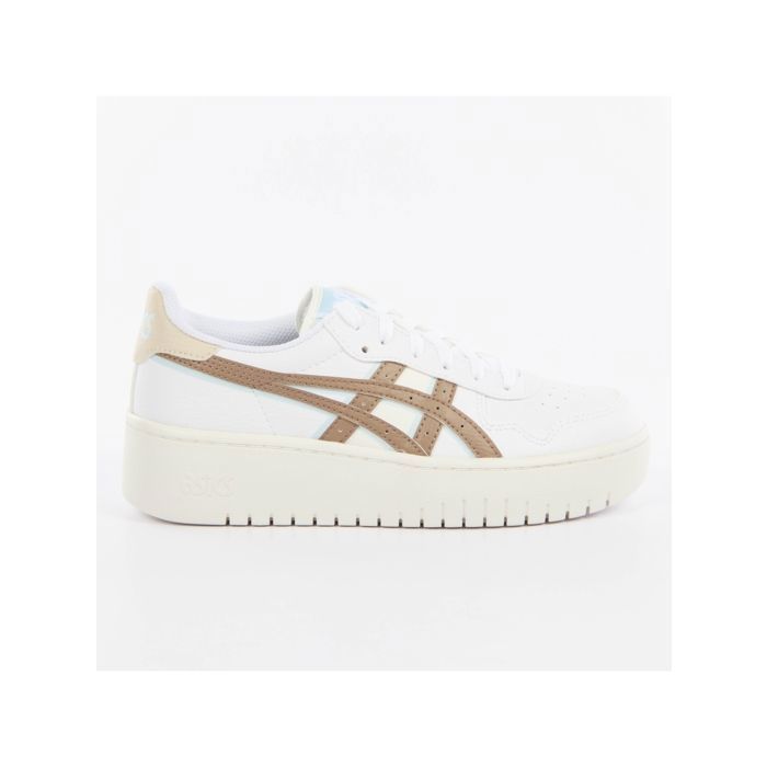 Basket asics store femme blanche