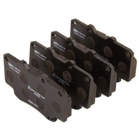 Valeo Plaquettes De Frein First 301409 - Jeu De 4 Plaquette Essieu Avant - Avec Accessoires Montés - Sécurité Et Performance Optimales