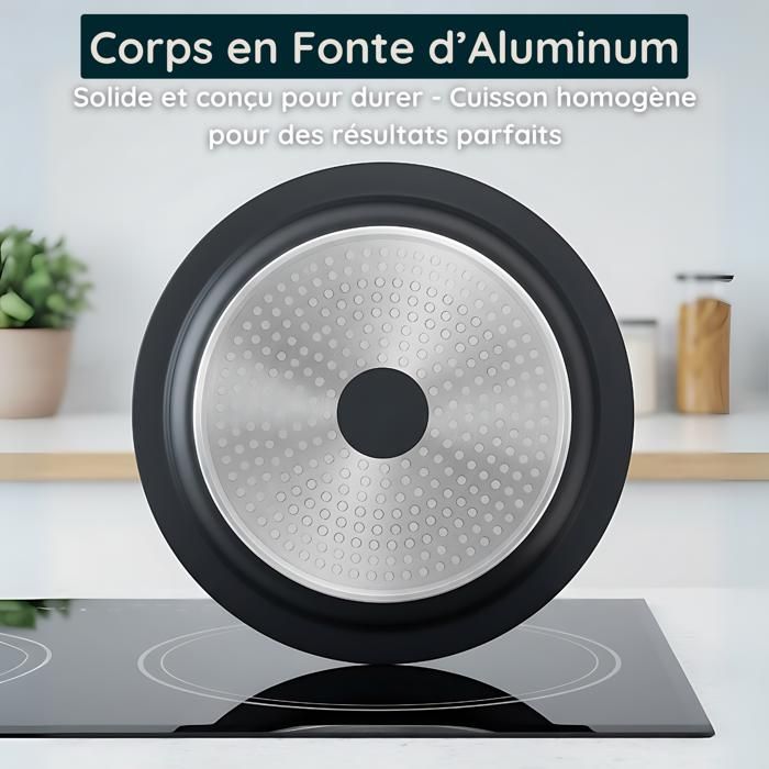 Tajine Marocchina INTIGNIS 28cm - Per Induzione, Forno, Antiaderente Senza BPA - Foto 9