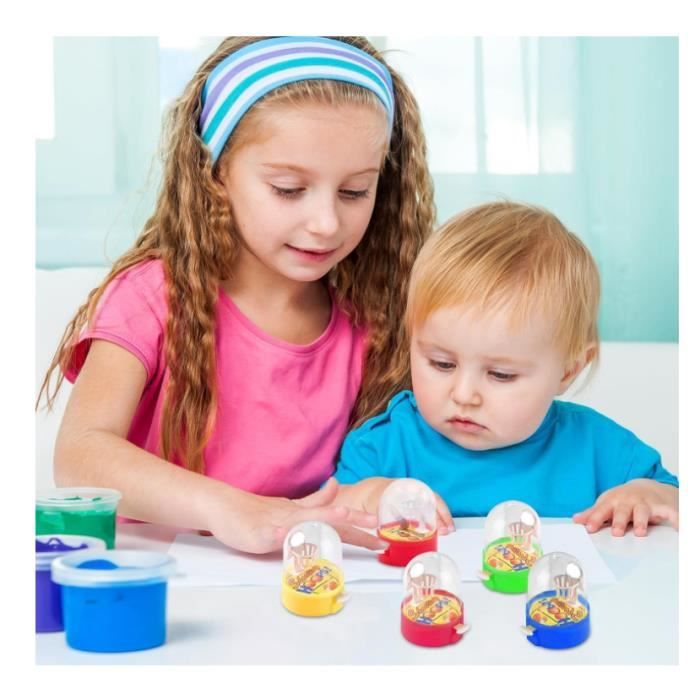 FLYPOP’S – Lot De 24 Flippers à Eau, Jeu D’adresse Vintage, 11 X 6 Cm, Modèle Aléatoire, Pour Enfants Et Adultes, Dès 3 Ans