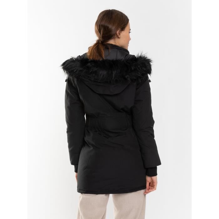 White goose parka femme online