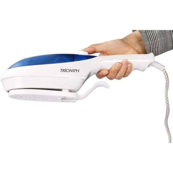 Défroisseur Vapeur Portable 700W 180ml Irishom – Fer à Repasser Voyage 25s Chauffage Rapide, Blanc