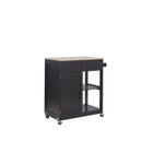 BELIANI Desserte de cuisine noire TRAPANI