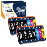 14 Cartouche d'encre compatible pour EPSON 26XL 26 XL Epson Expression Premium XP-510 XP-520 XP-600 XP-605 XP-610 XP-615 XP-620