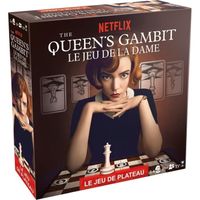 Mixlore | Netflix The Queen's Gambit Le Jeu de la dame Le jeu de plateau | Jeu d'echecs | A partir de 12 ans | 2 a 4 joueurs