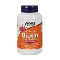 Now+Biotine extra forte 120 capsules végétales
