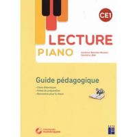 Lecture piano CE1. Guide pédagogique, avec 1 CD-ROM