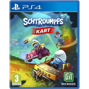 JEU PS4 Schtroumpfs Kart - Jeu PS4