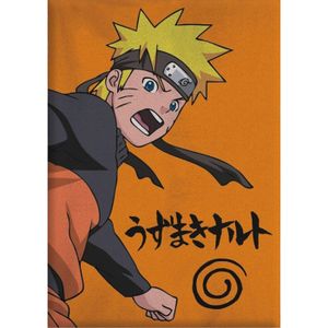 COUVERTURE - PLAID plaid  Naruto Orange 100x140cm