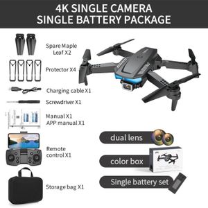 DRONE Sac double noir 4K 1B - Mini Drone F185 Pro, Camér