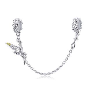 NINAQUEEN Charms et perles Avec Dieu tout est possible Argent Sterling 925 Pour les bracelets charms Beau lettrage