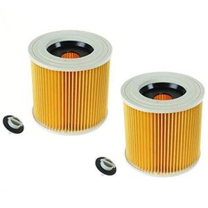 Lot de 2 filtres à Air pour aspirateur KARCHER, pour modèles NT25