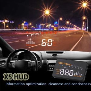 P6 Universelle Smart HUD Affichage Tableau de Bord Pare-Brise Compteur de Vitesse  Projecteur avec GPS Navigation Affiche Vitesse - Cdiscount Auto