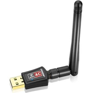 CLE WIFI - 3G Clé WiFi,Adaptateur USB WiFi Double Bande 2.4-5.8GHz 600Mbps Antenne à Gain éLevé USB WiFi Adaptateur pour Portable PC de A153