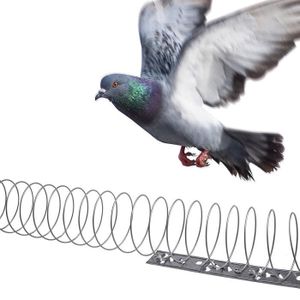 2pcs répulsif anti-oiseaux répulsif anti-oiseaux Outil répulsif contre les oiseaux en spirale 