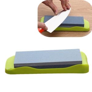 Couteau à aiguiser 2000//5000 Grit Stone cuisine Whetstone Affûteur humide recto verso