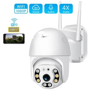 Tuya Caméra de Sécurité Intelligente,Caméra HD 1080P wifi sans fil,Interphone vocal à distance