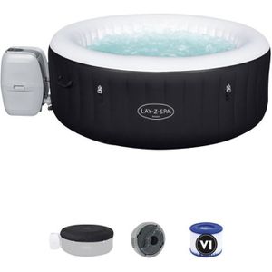 Intex - 28462EX - Pure spa gonflable carbone 6 places - Cdiscount