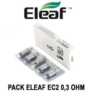 ATOMISEUR E-CIGARETTE Résistances EC2 Eleaf 0.3 - Melo (1, 2, 3, 4 et 5)