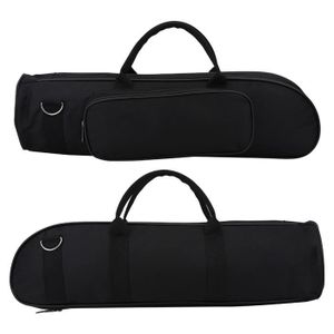 Sac De Transport Pour Trompette - Étui Souple Avec Bandoulière Réglable - Protection Noire Pratique
