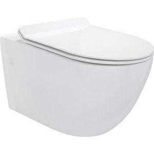 WC - TOILETTES WC suspendu Carapelle - Saniverre - Blanc - Taille
