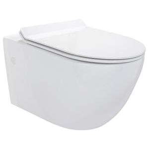 WC - TOILETTES WC suspendu Carapelle - Saniverre - Blanc - Taille