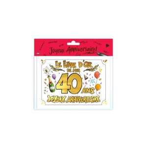 livre d or anniversaire 40 ans Livre D Or 40 Ans Achat Vente Pas Cher livre d or anniversaire 40 ans