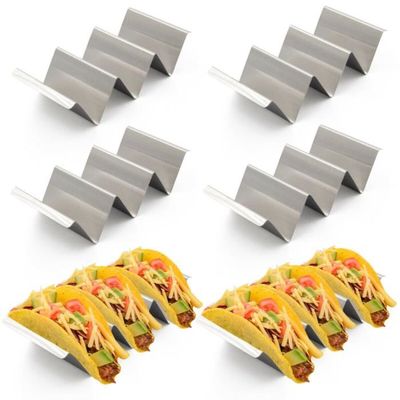 ZHU Porte-Tacos, Support à Tacos, Taco Holders, Acier Inoxydable Forme ZHU Porte-Tacos, Support à Tacos, Taco Holders, Acier Inoxydable Forme