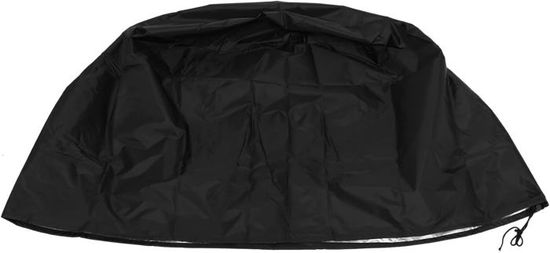 Housse De Bac à Sable Ronde – 100 X 15 Cm – Étanche à La Poussière – Pour Bac à Sable, Piscine, Coquillages D'eau – Noir