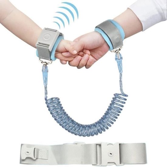 Harnais Anti-Perte Enfant Avec Laisse - Ceinture Sécurité Réglable Bébé Apprentissage Marche