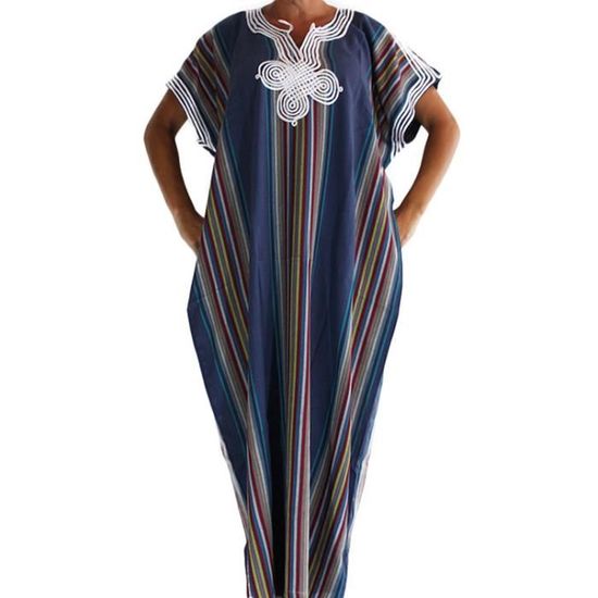 djellaba coton femme