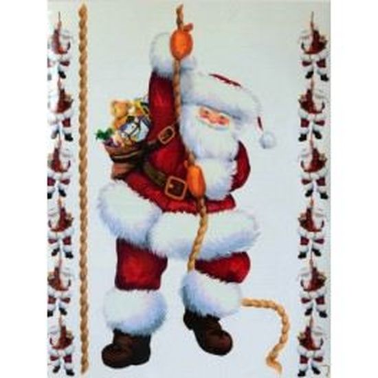Maxi Père Noël électrostatique Cdiscount Maison