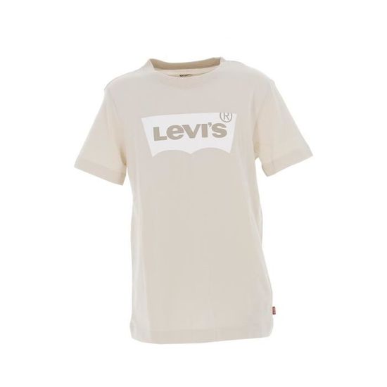 Tee shirt manches courtes Lvb batwing tee - Levis kids - Beige - Enfant - Mixte