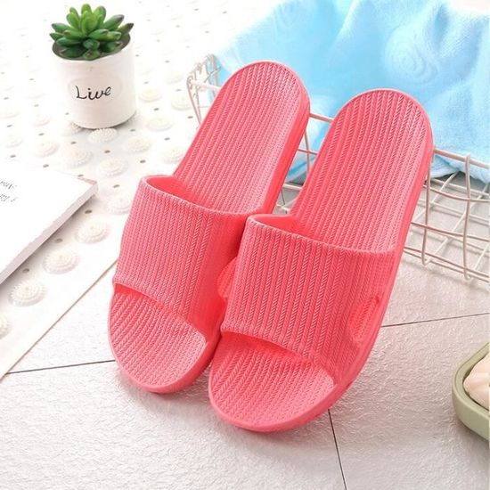 Pantoufles D'intérieur Pour Hommes Et Femmes, Salle De Bain, Douche, Spa, Chaussures Masseurs De Pieds, Soutien De La Voûte Plantaire, Maison, Acupression, Réflexologie, Chaussons De Massage Pour