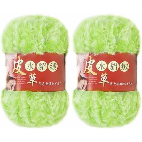Pompons Fausse Fourrure 16 Cm - Lot De 4 Avec Bouton Pression Pour Bonnets, Écharpes - 6
