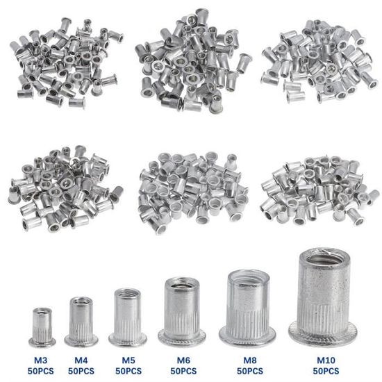 200 Vis à Tête Fraisée M3 - Longueur Assortie - Acier Inoxydable 304 - Phillips - Kit Bricolage