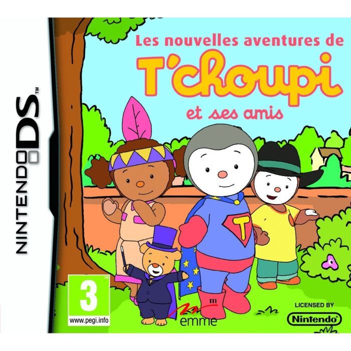 LES NOUVELLES AVENTURES DE T'CHOUPI /Jeu DS