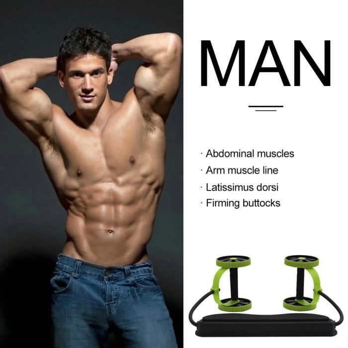 Bande de résistance des muscles abdominaux Équipement de fitness pour entraîneur de muscles abdominaux pour l'exercice de corde à la