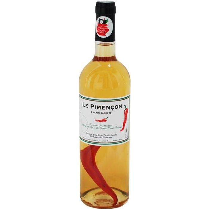 Pimencon : boisson à base de vin et de piment doux du Pays Basque
