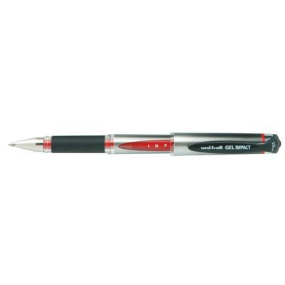 Stylo roller UNI BALL GEL IMPACT rouge