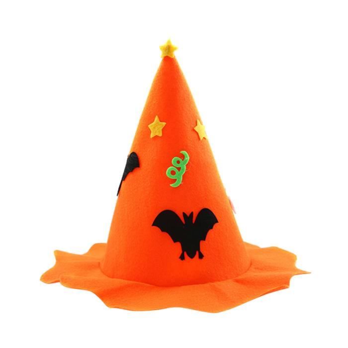 2 pièces enfants chapeau fête créative Halloween sorcier chapeaux pour la danse BANDEAU - SERRE-TETE - HEADBAND - HAIRBAND
