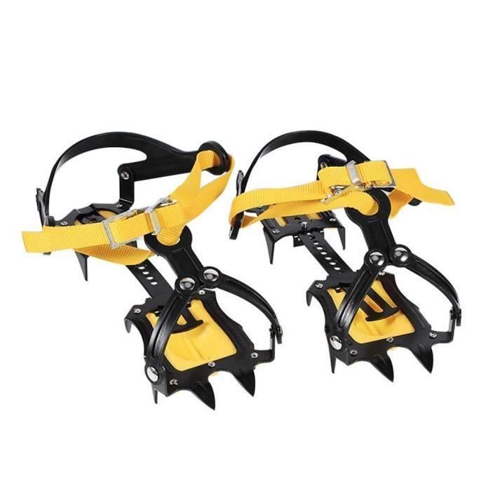 LEEGOAL Crampon pour Escalade de Glace Randonnée Chaînes à Neige Pour Chaussures*SQ