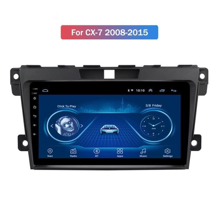 Convient pour Mazda CX-7 07-15 Android 1 + 16GB navigateur GPS multimédia connecté à la voiture Le prix du produit comprend un cad