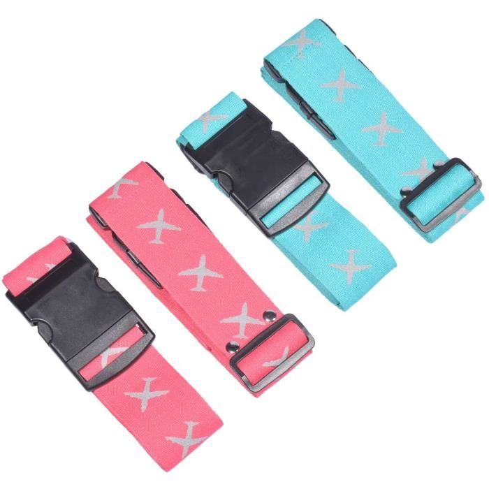 Sangles à bagage Sangles Bagages,Sangle Croisée pour Valise,Sangles de Valises Sécurisées,Sangle Valise Voyage,Sangle Va 34813