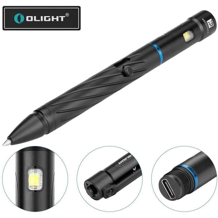 OLIGHT OPEN 2 Stylo Lampe EDC Avec Fonction D'éclairage Rechargeable 120 Lumens 4 Modes Durée 10 heures